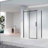 Душевой уголок  прямоугольный Como-N VSR-4CN1013CLB 1300x1000 цвет черный стекло прозрачное Vincea