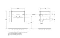 База под керамическую раковину подвесная с двумя выкатными ящиками ETNA-600-2C-SO-WO-P BelBagno База под керамическую раковину подвесная с двумя выкатными ящиками ETNA-600-2C-SO-WO-P BelBagno