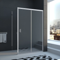 Душевой угол раздвижной прямоугольный RV046-13090-01-C5 1300х900х1850 Цвет профиля Хром Стекло Прозрачное Veconi
