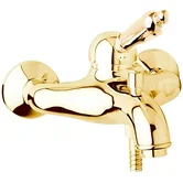 ELITE-VM-03-Nc Смеситель для ванны и душа однорычажный, исполнение золото, ручка Noce без шланга и ручного душа ELITE-VM-03/24-M Золото 24 карат ручка  Металл Cezares