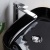 Раковина керамическая накладная, чёрная  BB1435-NERO BELBAGNO